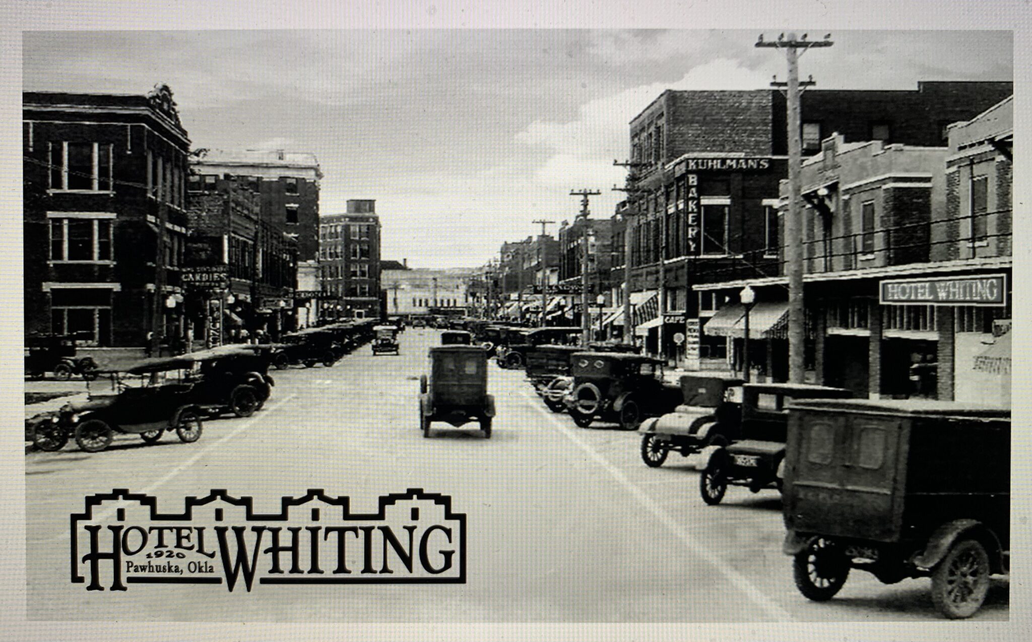 HOTEL WHITING Pawhuska’s most authentically preserved historic hotel